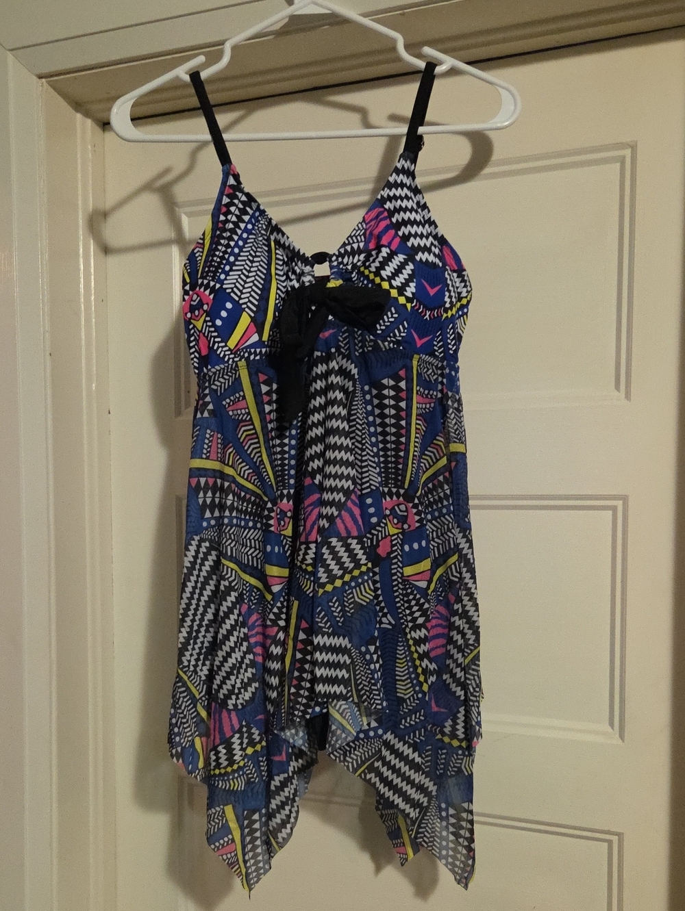 New Colorful Geometric Handkerchief Bathing Suit